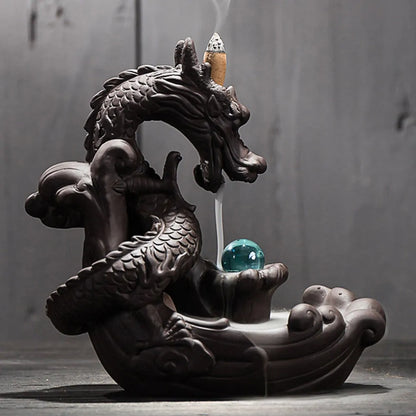 Ceramic Backflow Dragon Burner