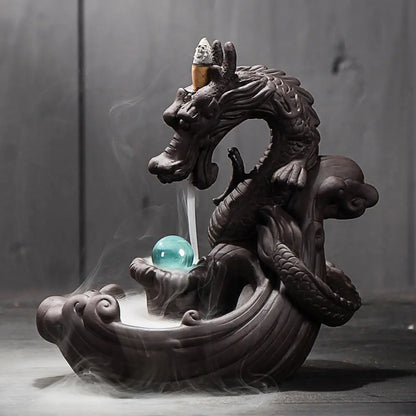 Ceramic Backflow Dragon Burner