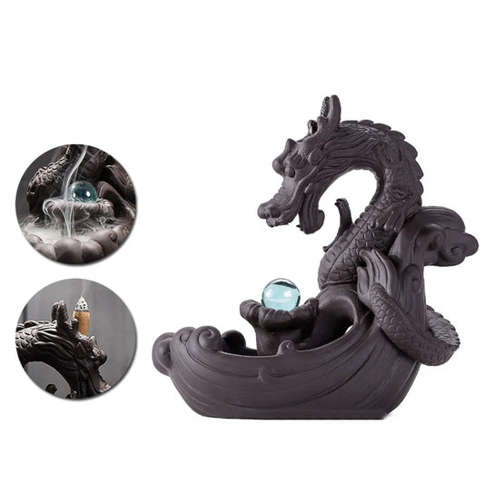 Ceramic Backflow Dragon Burner